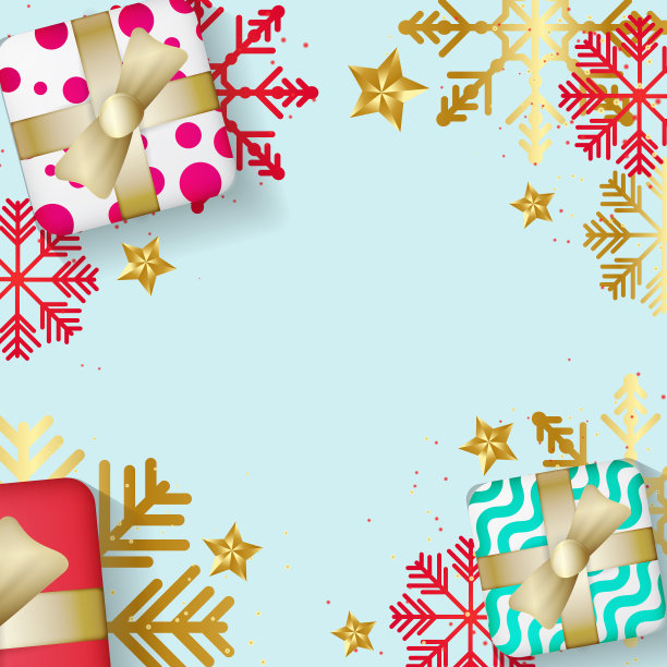 圣诞节销售社交媒体贴子模板与文字或产品照片的空间。平面设计向量。可用于社交媒体，横幅和网络广告图片下载