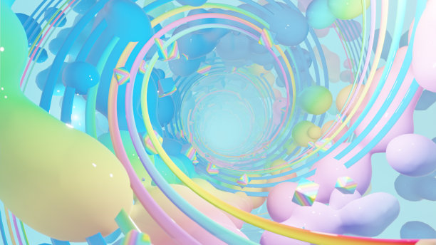 径向全息几何图片下载