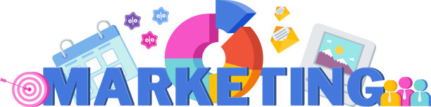 营销排版平面矢量插图。战略管理。图片下载