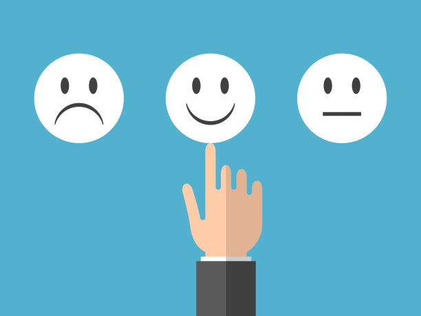 手选择积极的情绪图片下载