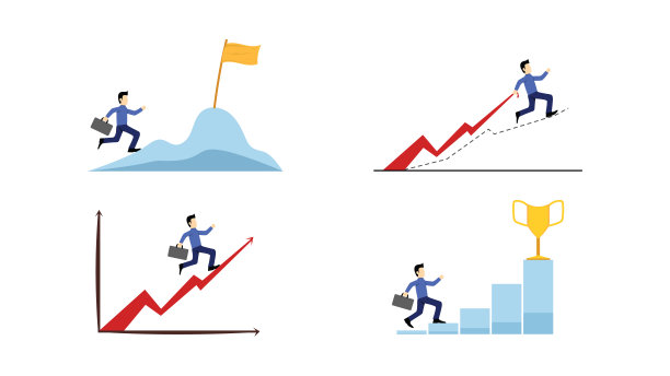 商业目标与人一起工作图片下载