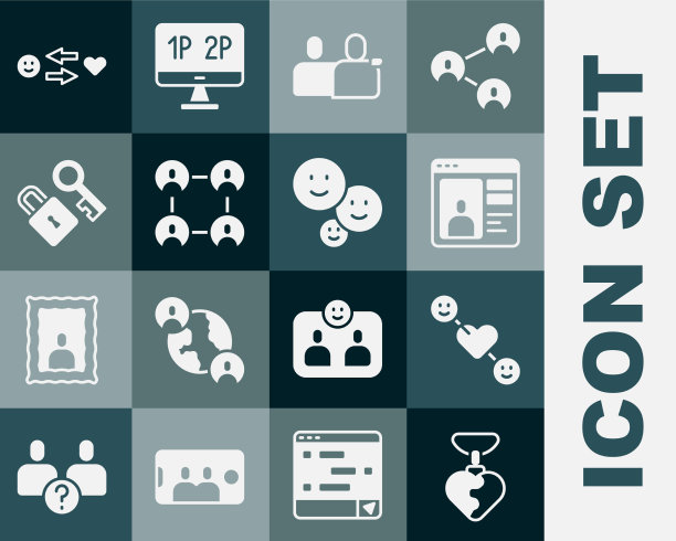 镶嵌心形浪漫项链图片下载