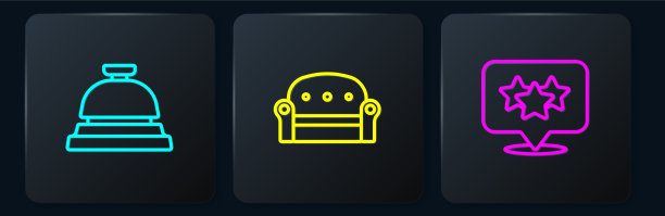 设有星级及星级酒店服务钟线及沙发图片下载