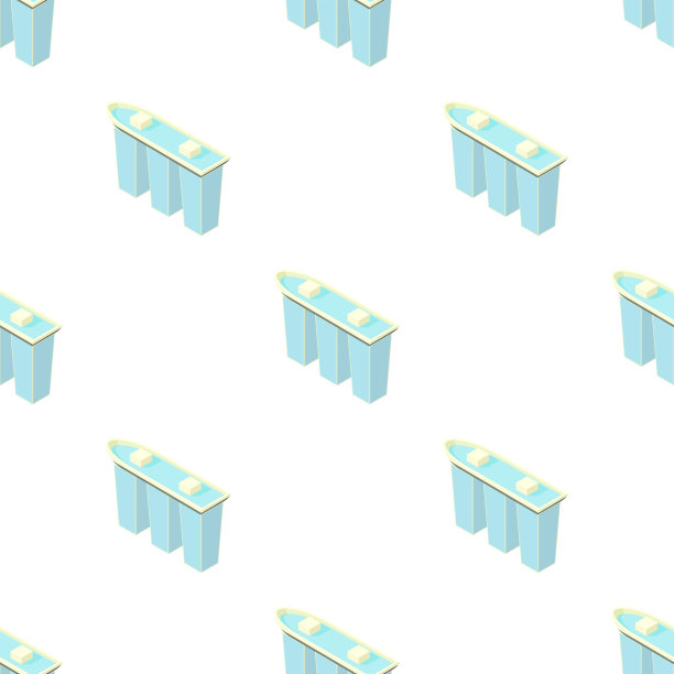 滨海湾金沙酒店在新加坡的格局图片下载