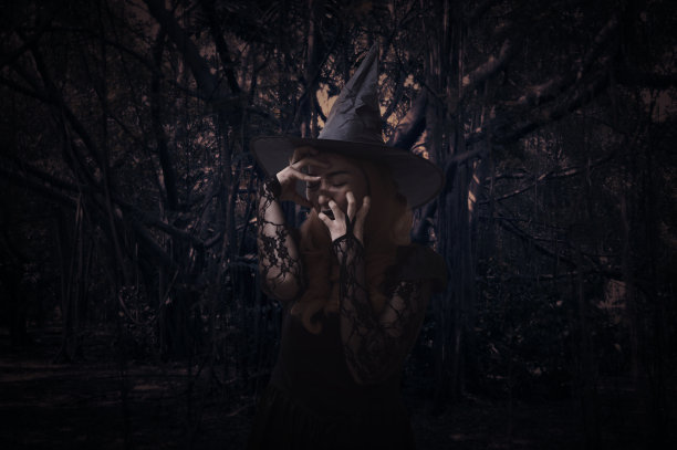 万圣节神秘概念图片下载