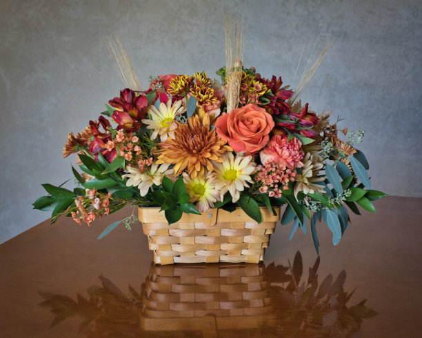 秋天插花图片下载