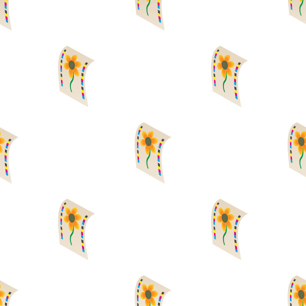 花印在打印机图案无缝图片下载