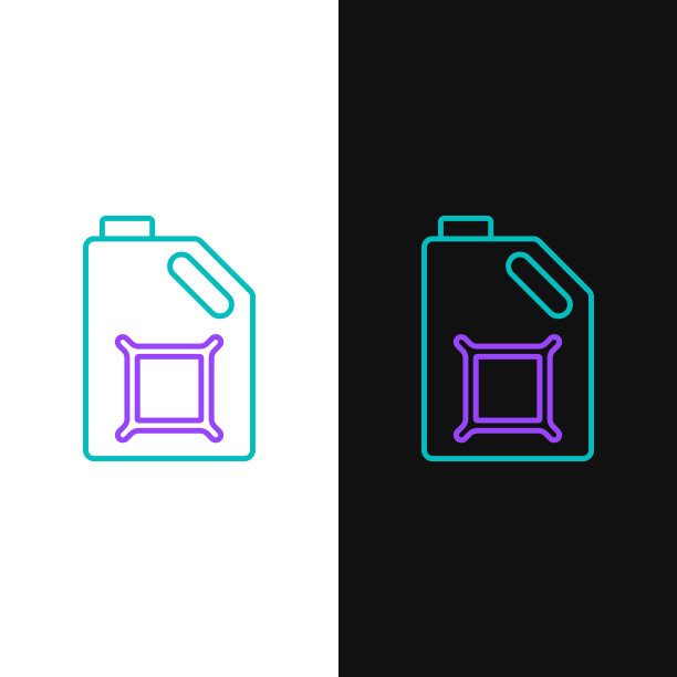 线筒用于电机机械油图标隔离图片下载