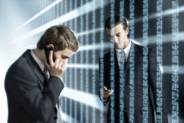 有数据光束的商人，cgi图片下载