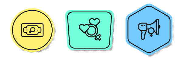 设定线钱增长女人女性性别和图片下载