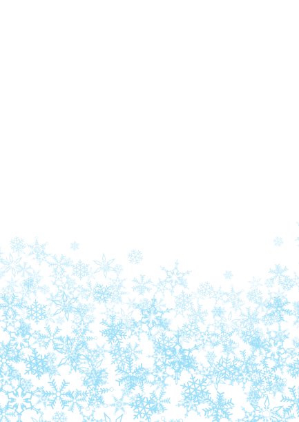 雪花背景帧图片下载