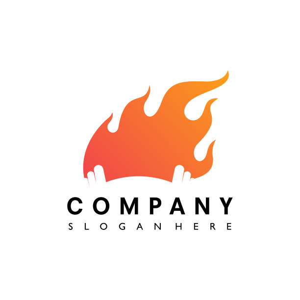 消防健身标志模板设计矢量图片下载