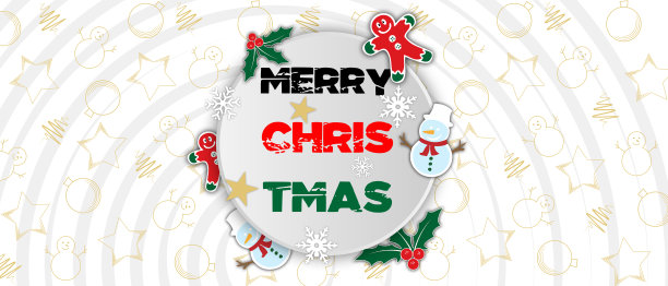 圣诞贺卡节日装饰图片下载