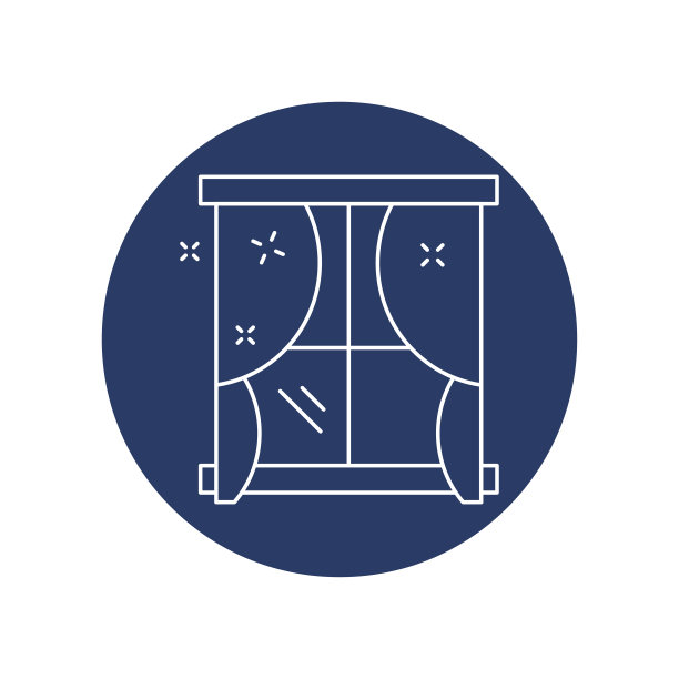 窗套清洗图标图片下载