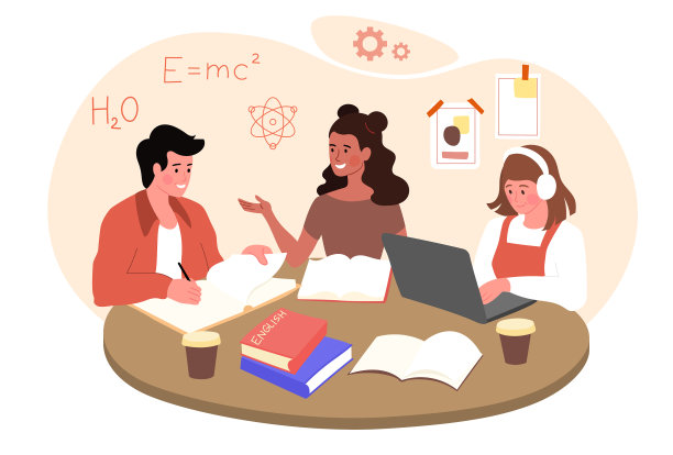 正在学习的学生群体图片下载