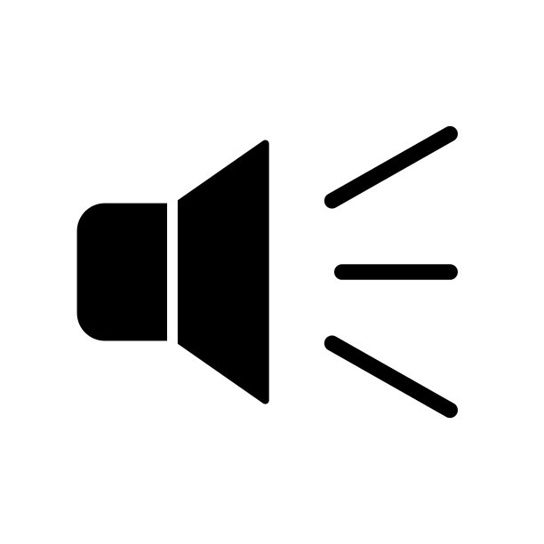 扬声器图标矢量设计模板图片下载