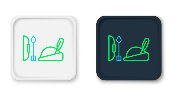 用羽毛弓和箭装饰罗宾汉帽图片下载