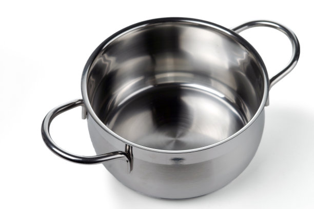 不锈钢无盖砂锅。图片下载