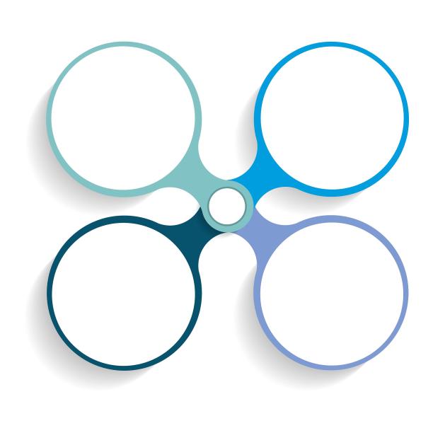 PPT信息图表圆办公关系图表图片下载