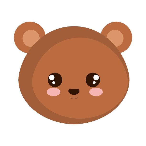 可爱小熊狗熊熊萌宠动物头像卡通图片下载