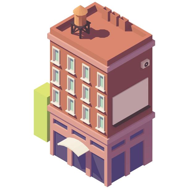 建筑住宅房子楼房酒店公寓宾馆绿化图片下载