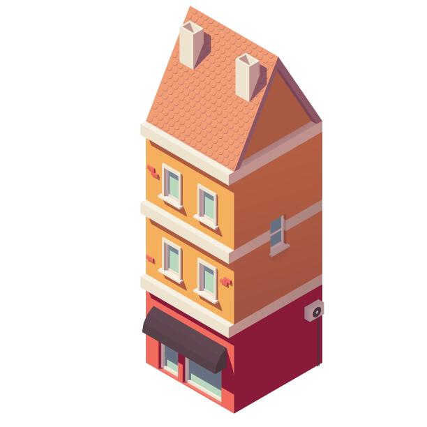 房子高楼商铺店铺建筑住宅图片下载