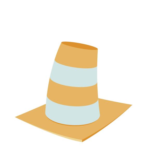 路障三角路锥路锥图片下载