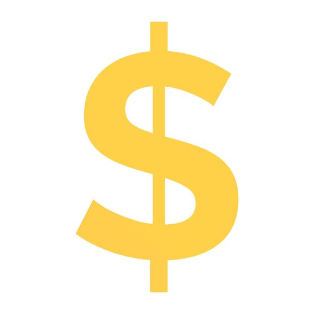 金钱钱财金融符号$卡通图片下载