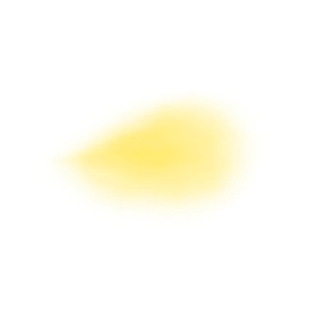 黄色喷射图标简约素材图片下载