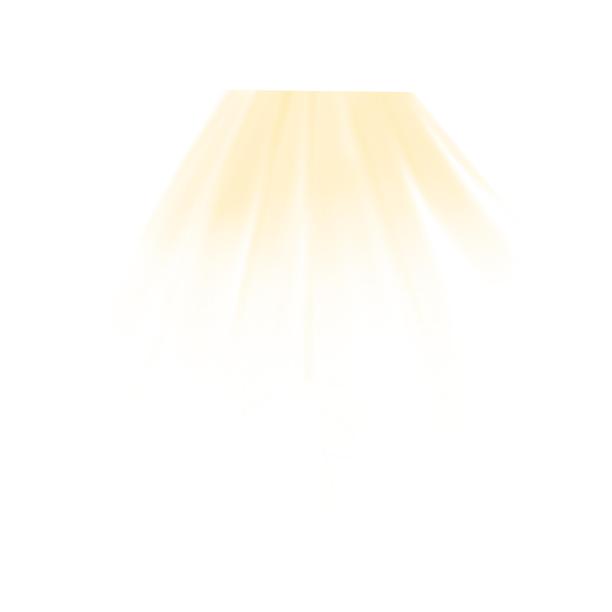 黄色灯光图标简约素材图片下载