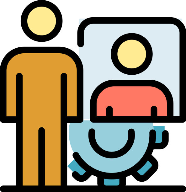 视频游戏头像图标颜色轮廓图片下载