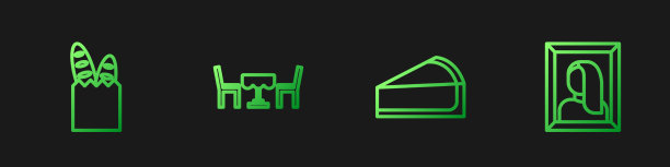 准备好樱桃芝士蛋糕，法式长棍面包图片下载