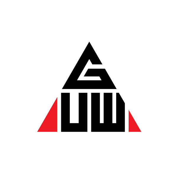 Guw三角形字母标志设计用三角形图片下载