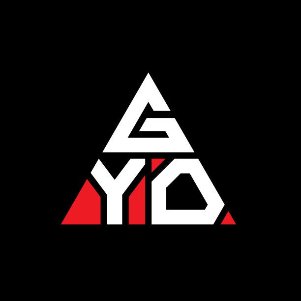 陀螺三角形字母标志设计用三角形图片下载