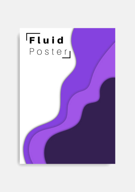 创造性的流体风格海报集。在浅黄色背景上的动态3D形状。理想的派对，旗帜，封面，印刷，推广，销售，问候，广告，网页，页眉，登陆，社交媒体。图片下载