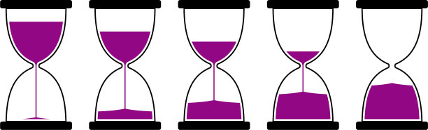 沙漏矢量插图素材集合图片下载
