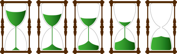 沙漏矢量插图素材集合图片下载