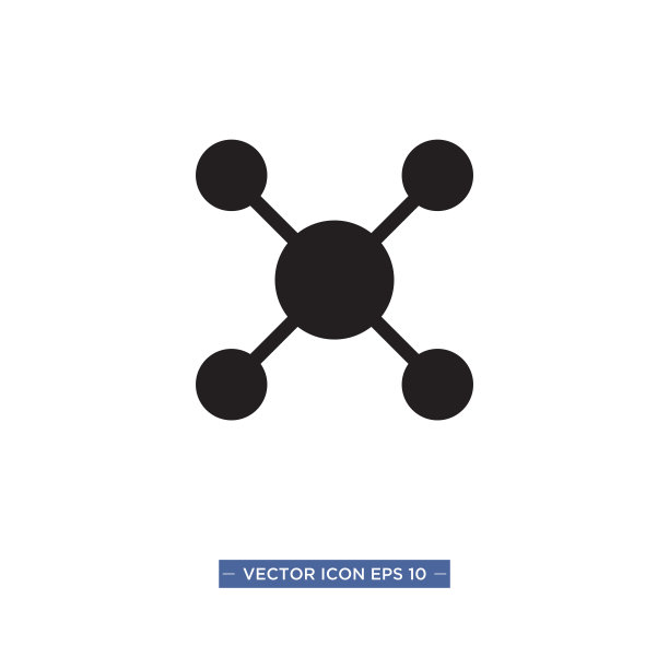 连接图标矢量插图模板图片下载