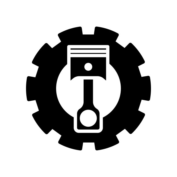 活塞图标矢量设计模板图片下载