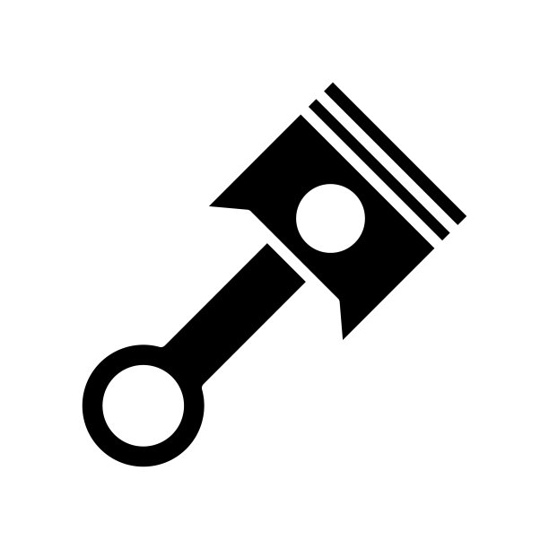 活塞图标矢量设计模板图片下载