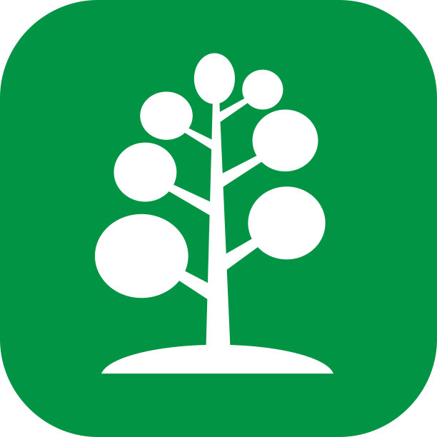 花卉图标植物标志符号设计图片下载