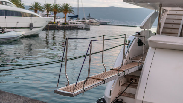 游艇泊位库存照片库存照片图片下载