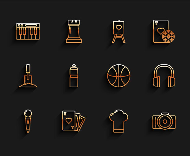 设线话筒打心牌图片下载