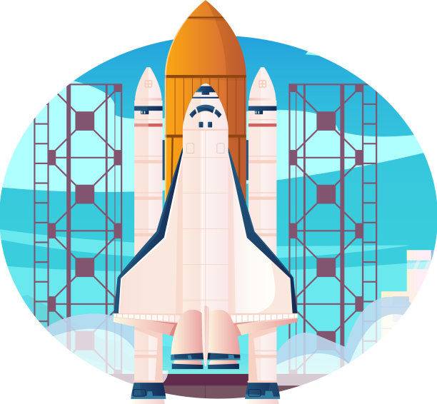 航天飞机发射组成图片下载
