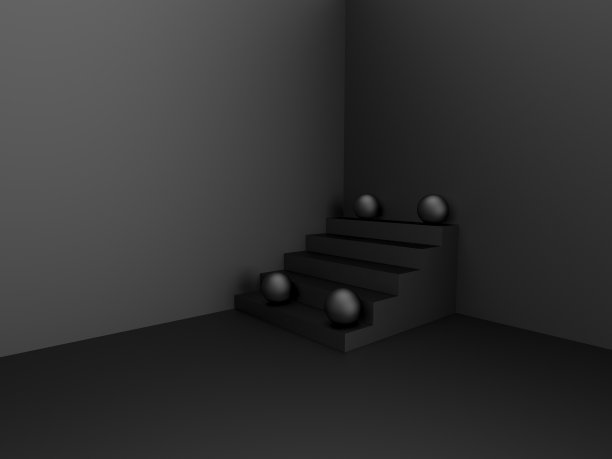 黑色的楼梯图片下载