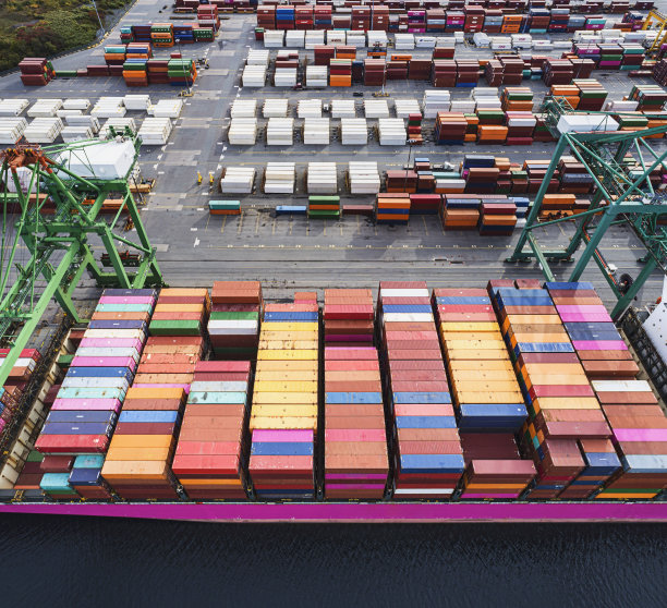 港口集装箱船图片下载