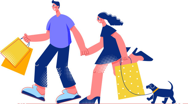 情侣购物作文图片下载