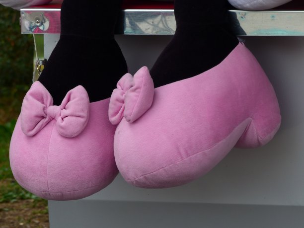 粉色拖鞋，游乐场图片下载