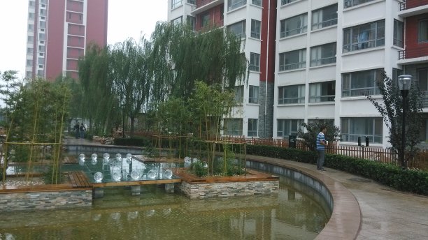 中式庭院景观布局照片图片下载