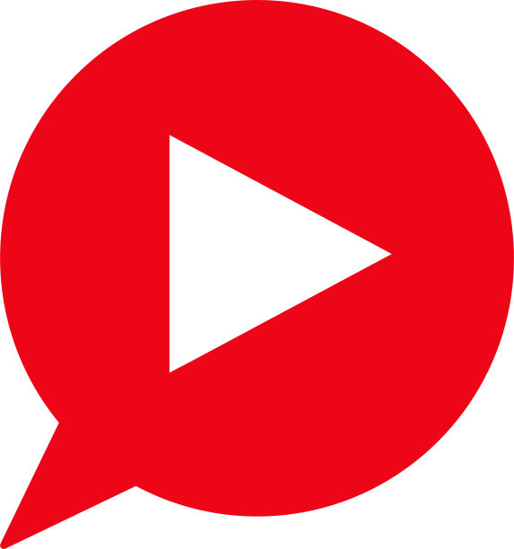 按钮视频播放器图标标识设计图片下载